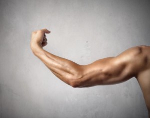 Balanced Arm Muscles