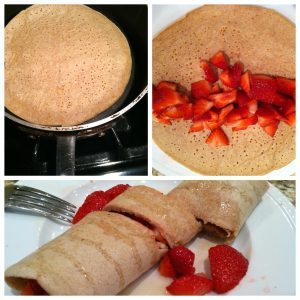 Strawberry Crepes