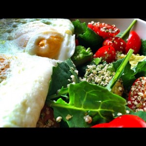 Quick and Easy Breakfast Salad