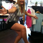 Single leg squats, use arms for balance and squat on one leg