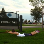 Superman - Lie face down with arms and legs extended. Keeping the torso as still as possible, simultaneously raise the arms and legs to form a small curve in the body.