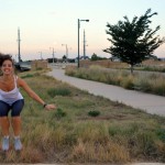 Kangaroo Jumps - bring knees to your chest every time you jump for an extra cardio burn....these are fun :)