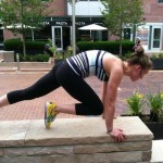 Spontaneous Core for Betty Rocker's "anywhere workout challenge." Let's be honest, pretty much everything is better with a tight core...