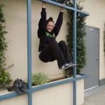 Move: Hanging knee raises-I did 10 (on a sturdy bar outside the mall)
Form: Hang from the bar and left your knees up, keeping your core tight. Lower back down with control to avoid swinging.