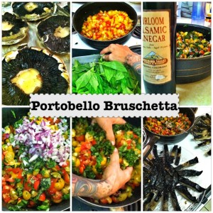 Aimee's Portobello Bruschetta