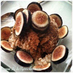 Cinnamon Fig Oatmeal