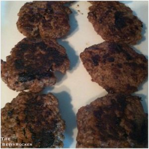 3. Cook your burgers to desired doneness.