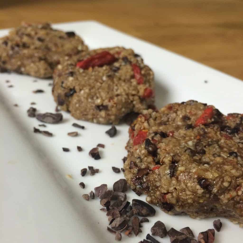 Dark Chocolate Goji Berry Cookies (gluten free, dairy free) - The Betty ...