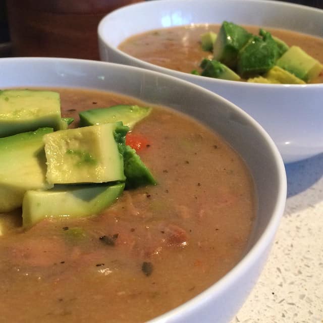 Creamy Chicken Vegetable Soup - The Betty Rocker