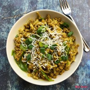 green curry turkey coconut bowl