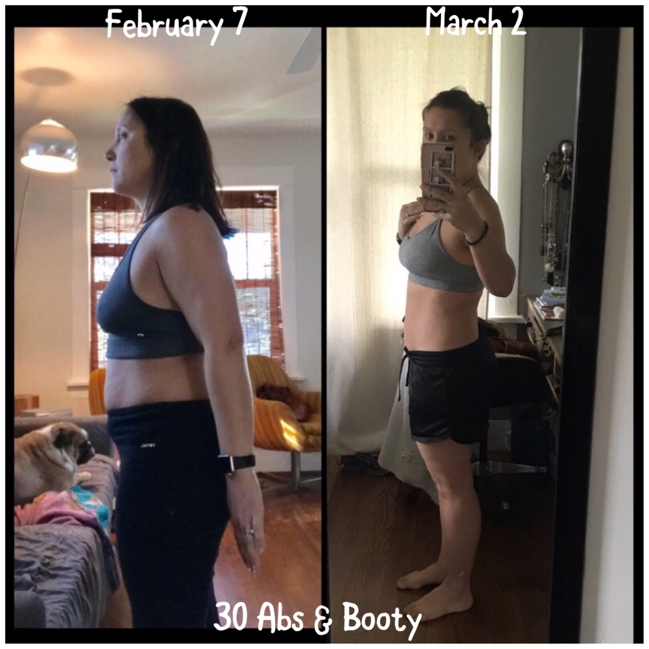 30 day abs challenge results before and after