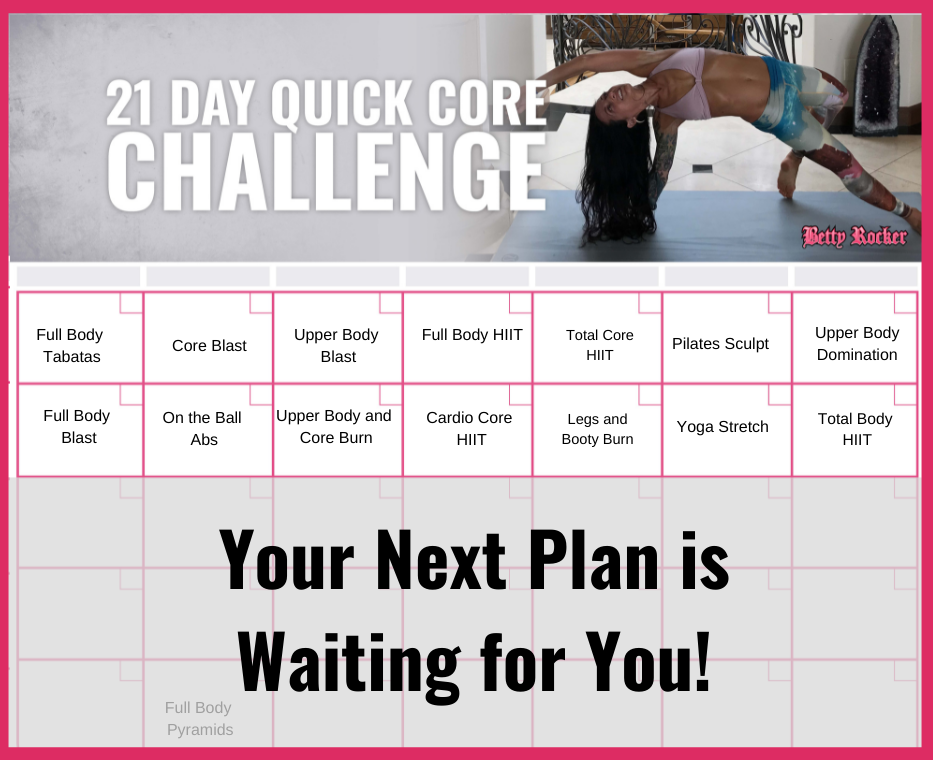 10 minute Cardio Core - The Betty Rocker