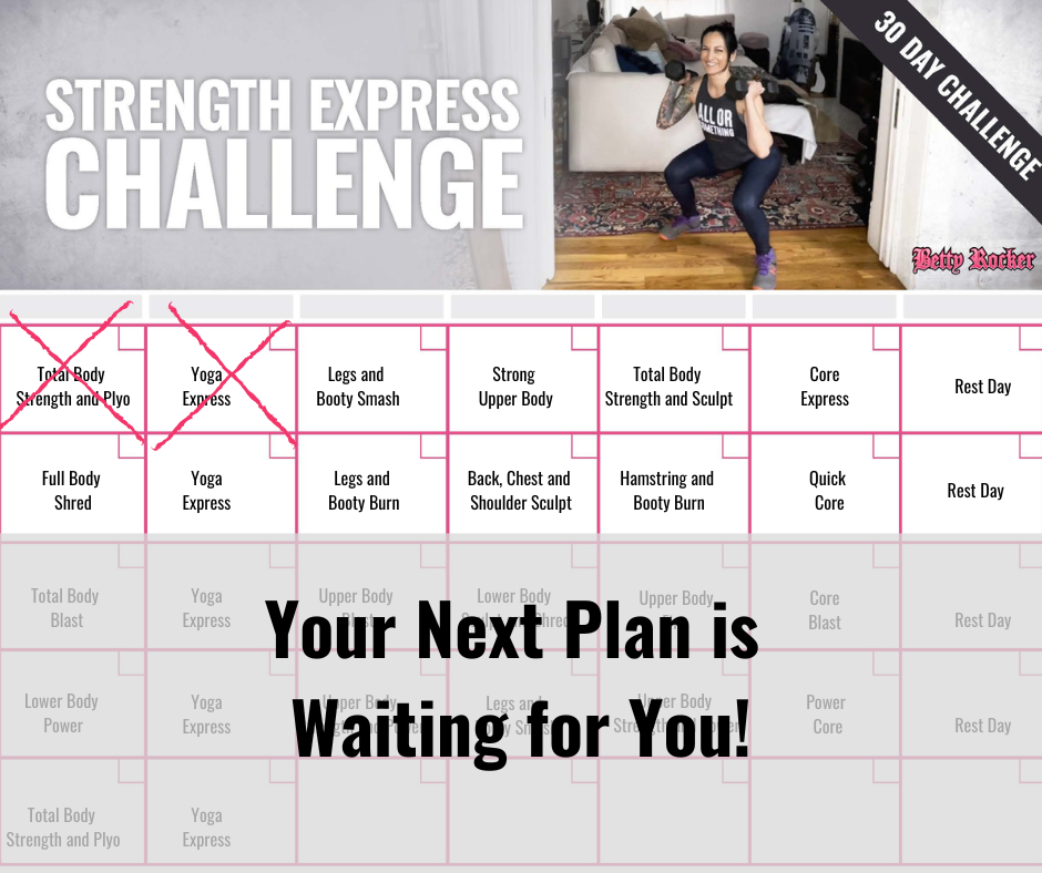 Upper Body Strength Express Workout - The Betty Rocker