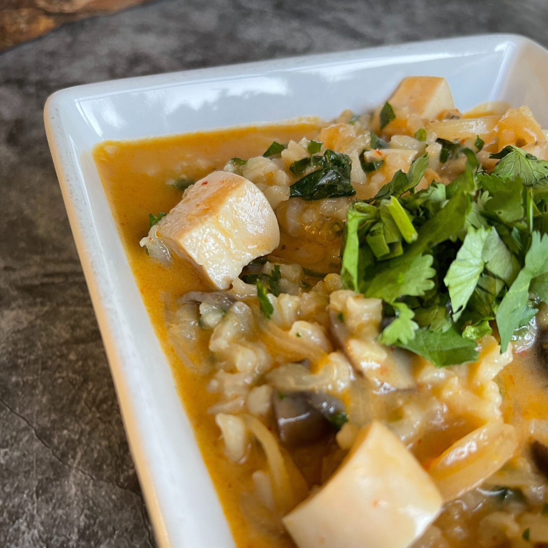 Onepot Chicken Soup with Basil Coconut Rice The Betty Rocker