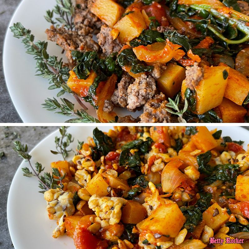 One-Pan Smoky Beef and Golden Potatoes - The Betty Rocker